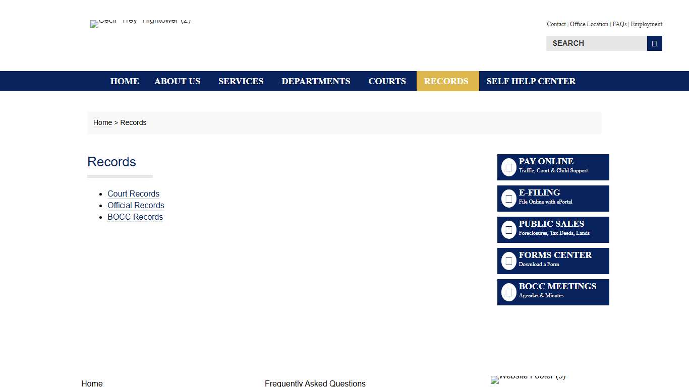 Jefferson County Clerk of Courts Records